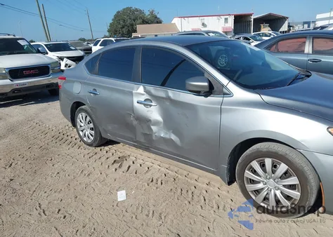 2013 Nissan Sentra S из США, поврежденный, VIN 3N1AB7AP5DL768961